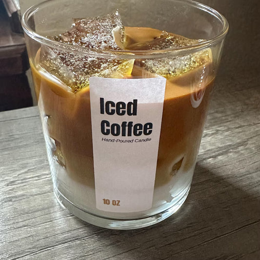 Iced Latte Cold Brew Gift Candle