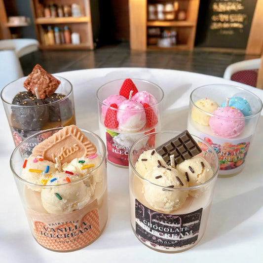 Fairytale Ice Cream Candle Bundle Set